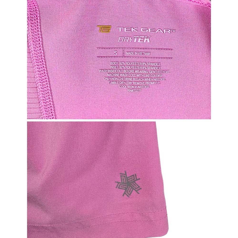 Athletic Racerback Workout Tank Top‎ Pink Women's Small Tek Gear DRYTEK - Picture 5 of 7